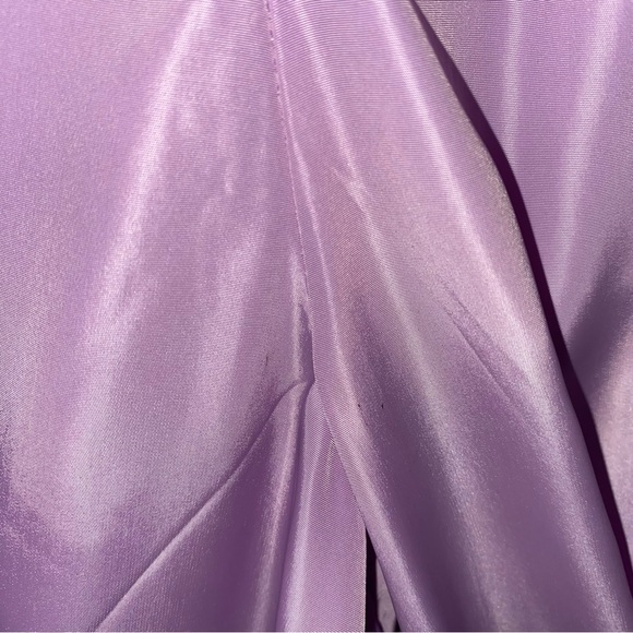 NWT Forever 21 Size 0X Lilac Windbreaker Jogger Pants with Zippers at Ankles - Picture 5 of 10